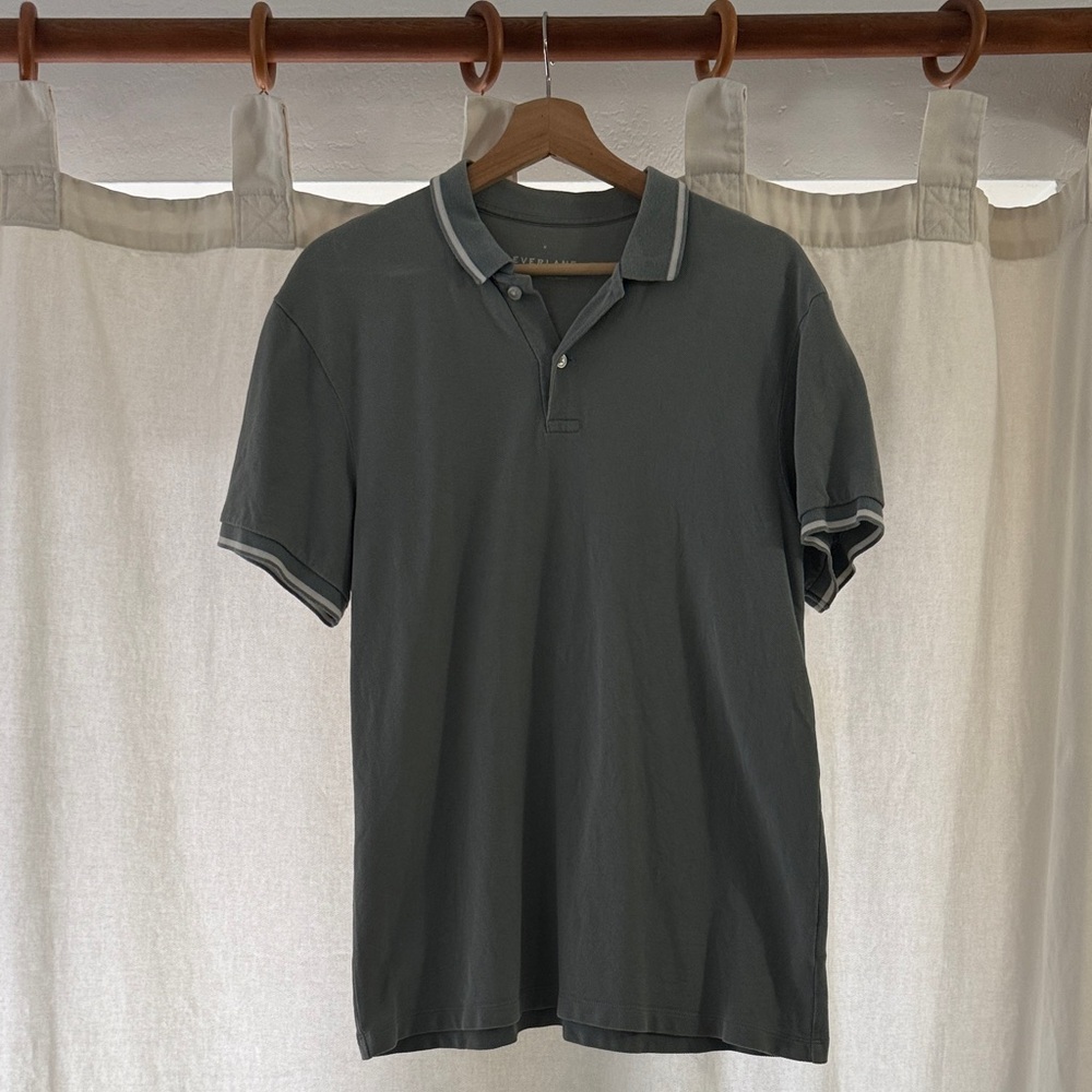 Men's Blue Everlane Polo Shirt